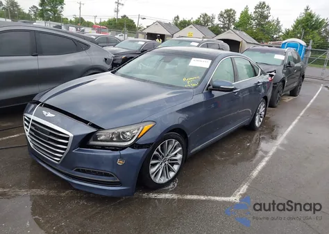 2015 Hyundai Genesis 3.8 из США, поврежденный, VIN KMHGN4JE3FU045352